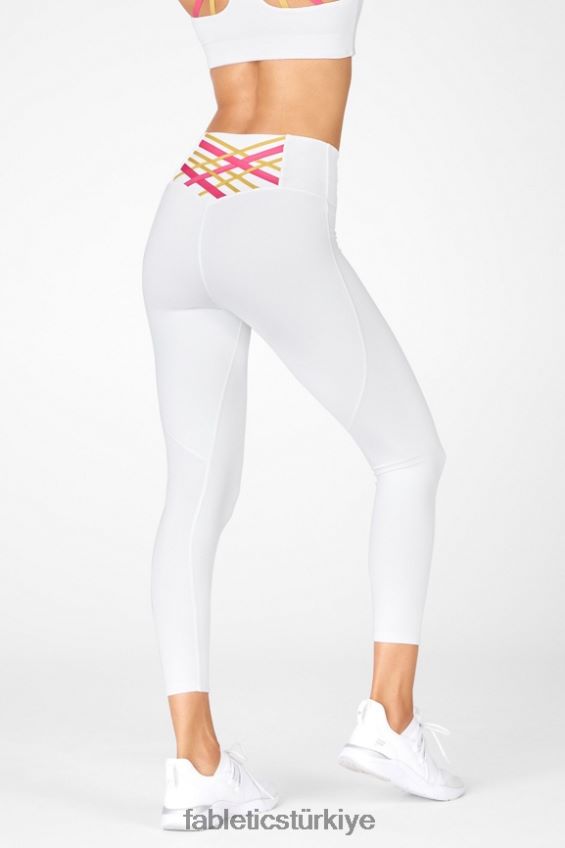 tr Fabletics kadınlar boost powerhold yüksek belli 7/8 tayt 62 beyaz/peluş pembe çoklu 40R06B863