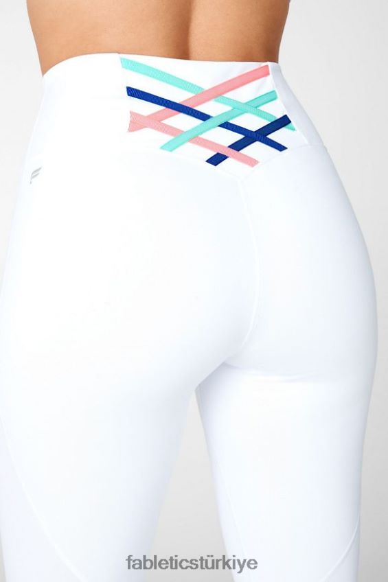 tr Fabletics kadınlar boost powerhold yüksek belli 7/8 tayt 63 beyaz/çoklu 40R06B864