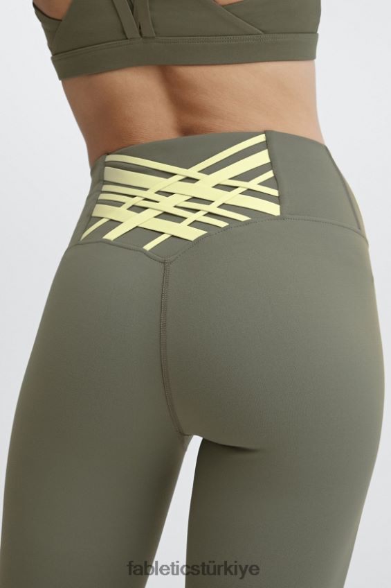 tr Fabletics kadınlar boost powerhold yüksek belli 7/8 tayt 72 kayrak yeşili/limon kremi 40R06B925