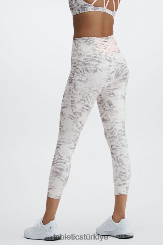 tr Fabletics kadınlar boost powerhold yüksek belli 7/8 tayt 73 runyon/pembe bulut 40R06B926