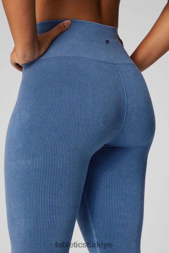 tr Fabletics kadınlar bulut dikişsiz yüksek belli tayt açık çivit 40R06B831