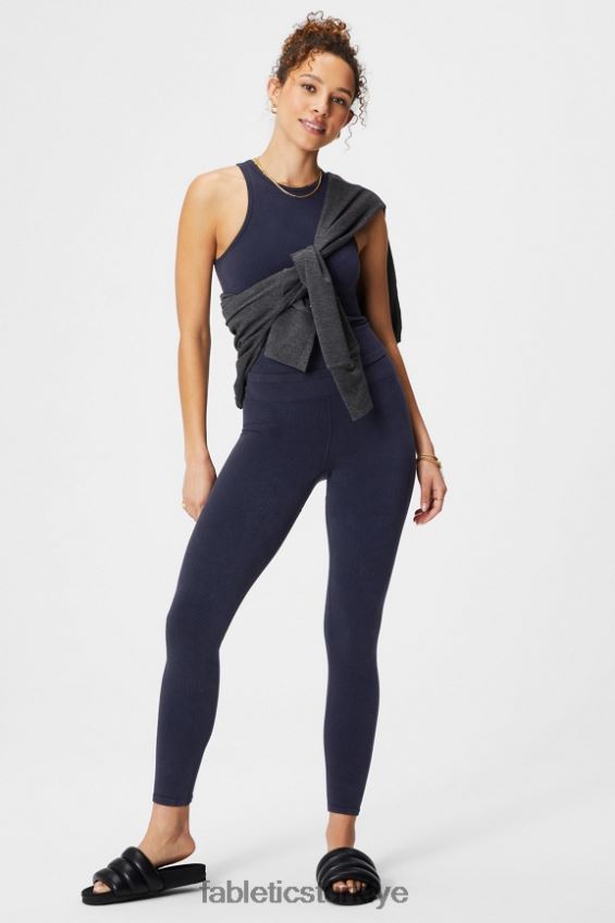 tr Fabletics kadınlar bulut dikişsiz yüksek belli tayt koyu çivit 40R06B830