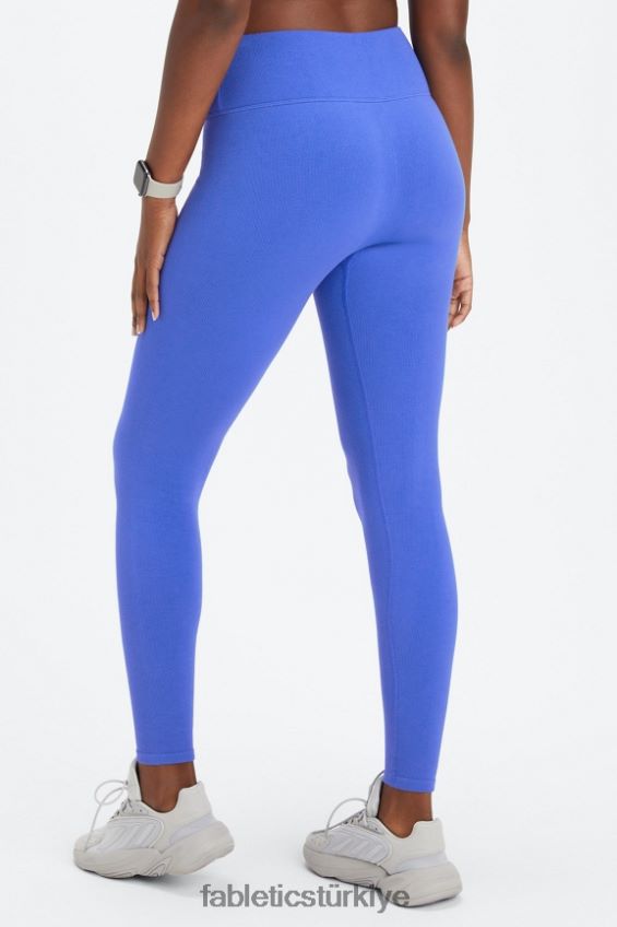tr Fabletics kadınlar bulut dikişsiz yüksek belli tayt piscina/la logo çubuğu 40R06B834