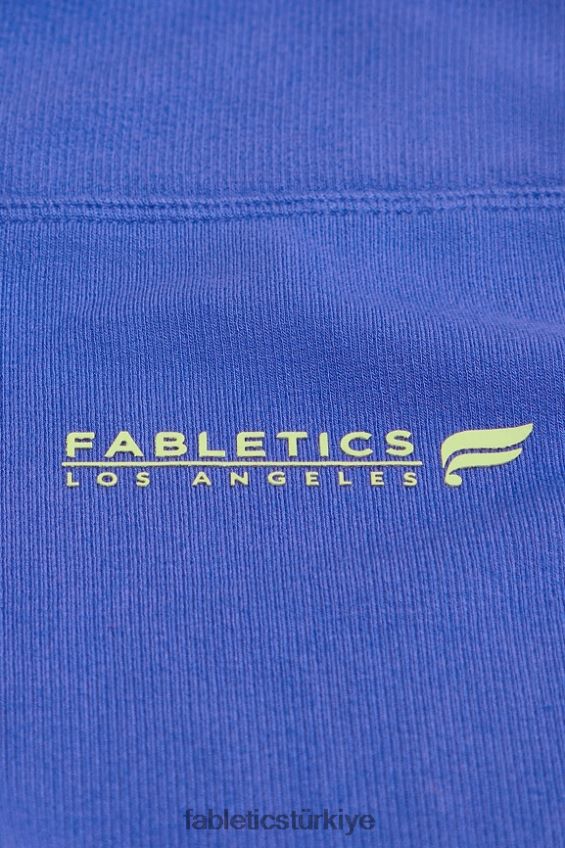 tr Fabletics kadınlar bulut dikişsiz yüksek belli tayt piscina/la logo çubuğu 40R06B834