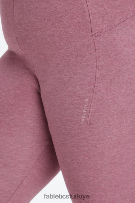 tr Fabletics kadınlar canlı yüksek belli tayt Fransız şarabı funda 40R06B1135