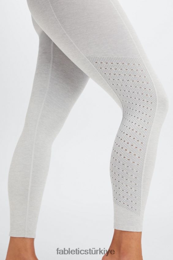 tr Fabletics kadınlar eco sync yüksek belli 7/8 tayt açık gri funda 40R06B1168