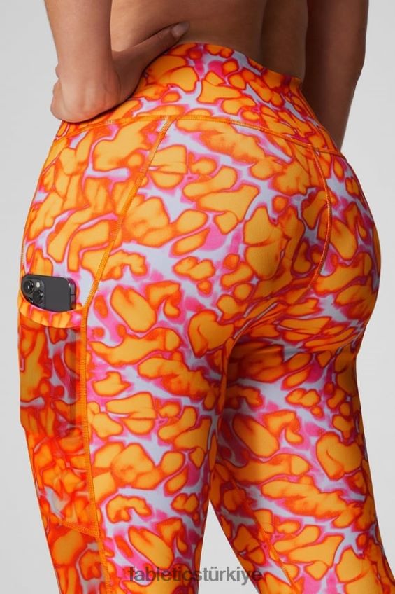 tr Fabletics kadınlar hareket halindeyken güçlü tutuş sağlayan yüksek belli kapri 44 siyah/tuz spreyi 40R06B767