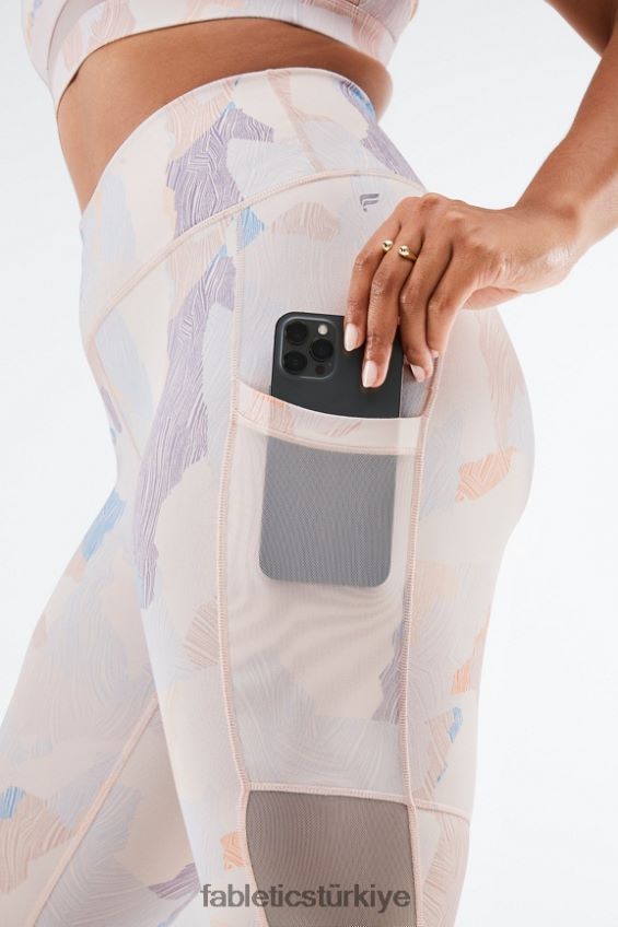 tr Fabletics kadınlar hareket halindeyken güçlü tutuş sağlayan yüksek belli kapri 45 kurak 40R06B770
