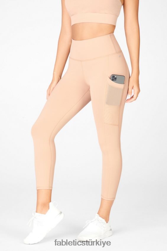 tr Fabletics kadınlar hareket halindeyken güçlü tutuş sağlayan yüksek belli kapri 47 kafe ole 40R06B779