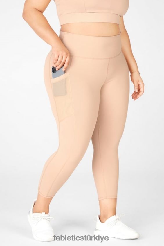 tr Fabletics kadınlar hareket halindeyken güçlü tutuş sağlayan yüksek belli kapri 47 kafe ole 40R06B780