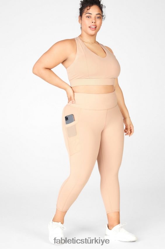 tr Fabletics kadınlar hareket halindeyken güçlü tutuş sağlayan yüksek belli kapri 47 kafe ole 40R06B780
