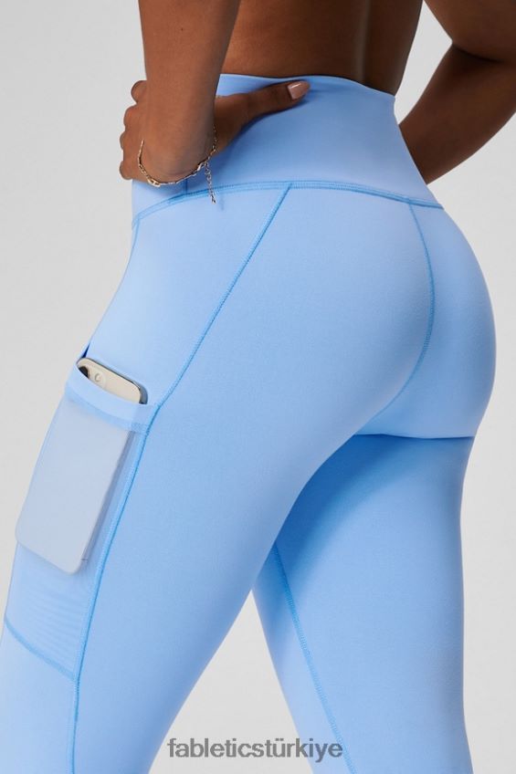 tr Fabletics kadınlar hareket halindeyken güçlü tutuş sağlayan yüksek belli tayt 38 pembe kaçış/açık turuncu 40R06B737