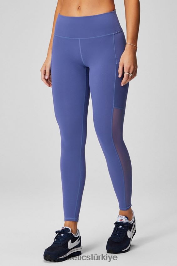 tr Fabletics kadınlar hareket halindeyken güçlü tutuş sağlayan yüksek belli tayt 38 ısı haritası leopar/derin donanma 40R06B736
