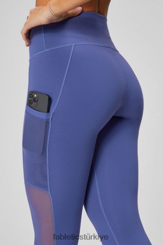 tr Fabletics kadınlar hareket halindeyken güçlü tutuş sağlayan yüksek belli tayt 38 ısı haritası leopar/derin donanma 40R06B736