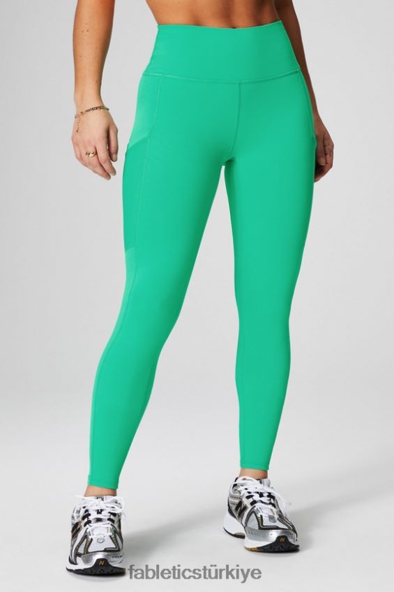 tr Fabletics kadınlar hareket halindeyken güçlü tutuş sağlayan yüksek belli tayt 39 siyah beyaz 40R06B738