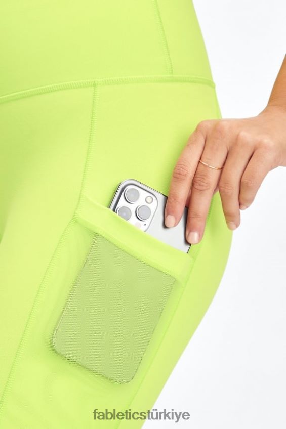 tr Fabletics kadınlar hareket halindeyken güçlü tutuş sağlayan yüksek belli tayt 41 ak balıkçıl/sessiz leylak rengi 40R06B748