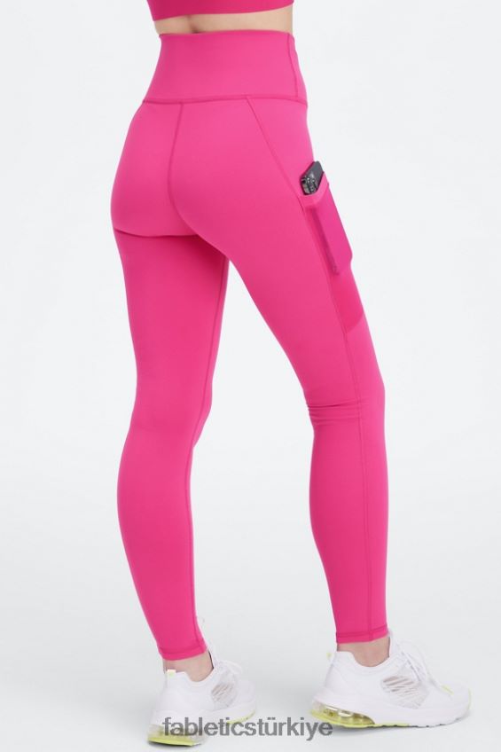 tr Fabletics kadınlar hareket halindeyken güçlü tutuş sağlayan yüksek belli tayt 41 söğüt kabuğu/ultraviyole 40R06B749