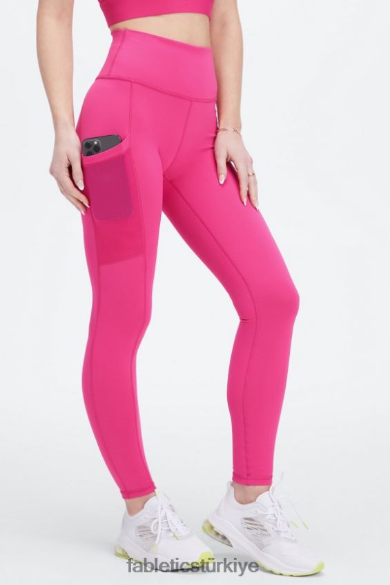 tr Fabletics kadınlar hareket halindeyken güçlü tutuş sağlayan yüksek belli tayt 41 söğüt kabuğu/ultraviyole 40R06B749