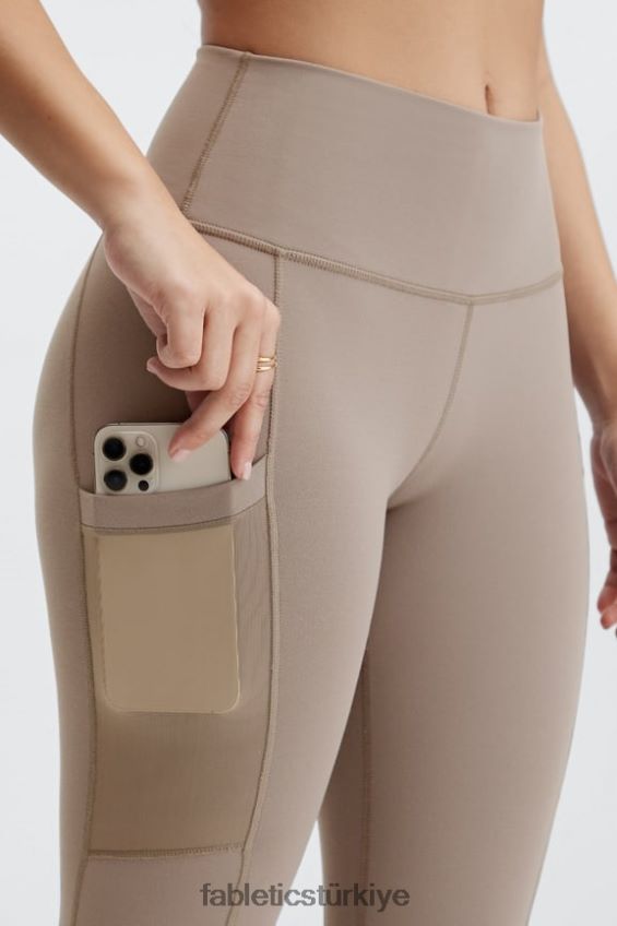 tr Fabletics kadınlar hareket halindeyken güçlü tutuş sağlayan yüksek belli tayt 42 siyah/çim yeşili 40R06B754