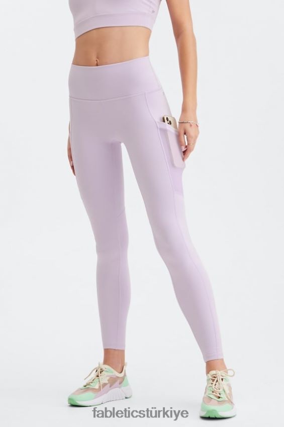 tr Fabletics kadınlar hareket halindeyken güçlü tutuş sağlayan yüksek belli tayt 42 siyah/pembe tereyağlı krema 40R06B755