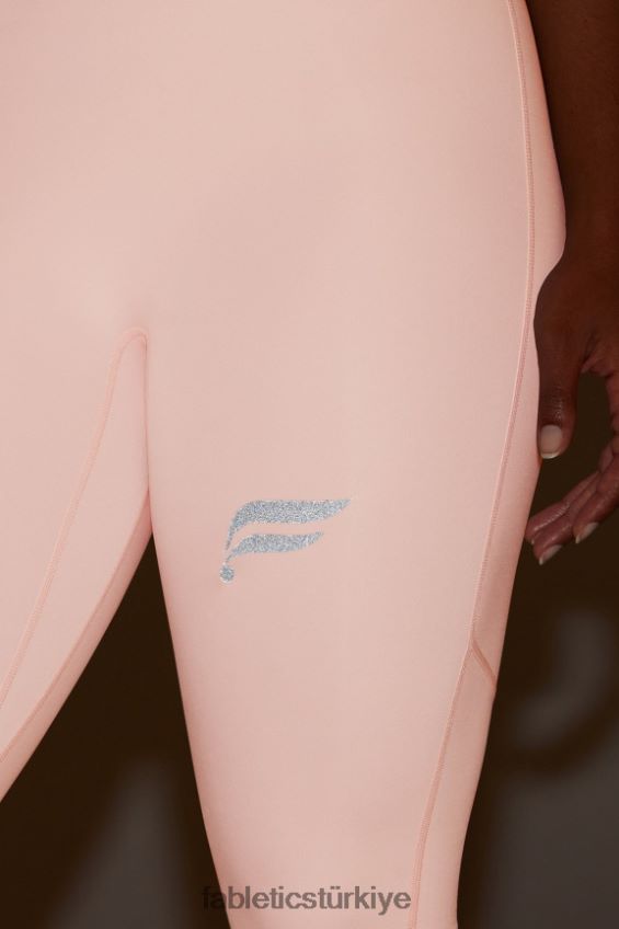 tr Fabletics kadınlar her yerde koş motion365 hw 7/8 tayt yumuşak kabuk/yansıtıcı logo 40R06B1097