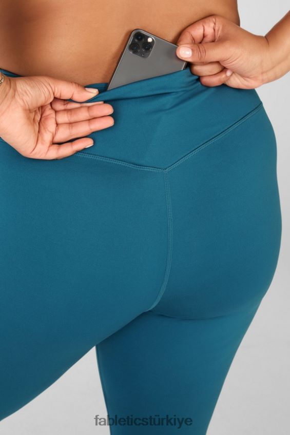 tr Fabletics kadınlar her yerde motion365 yüksek belli kapri gece yarısı deniz mavisi 40R06B1285