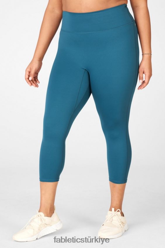 tr Fabletics kadınlar her yerde motion365 yüksek belli kapri gece yarısı deniz mavisi 40R06B1285