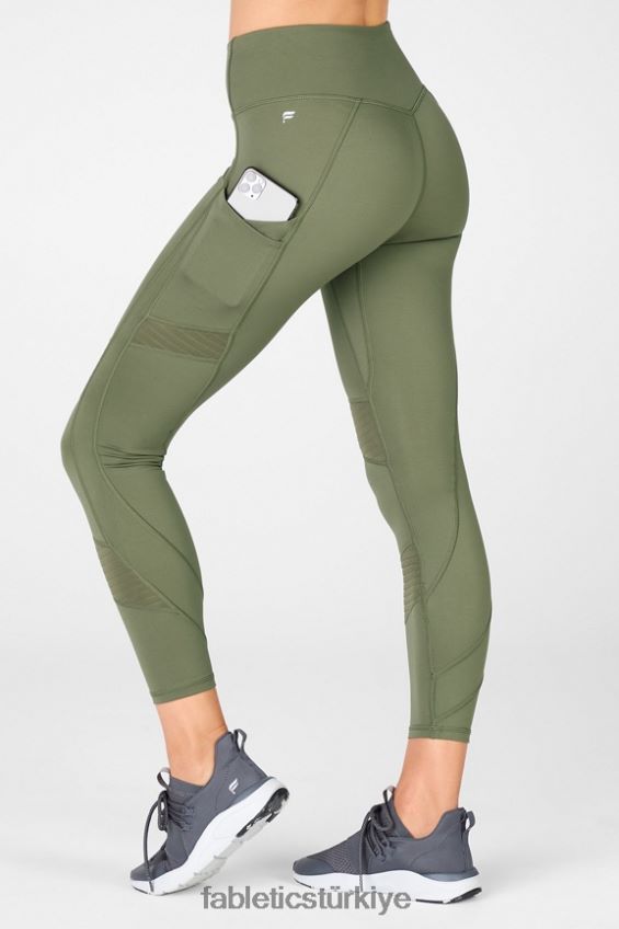 tr Fabletics kadınlar her yerde motion365 yüksek belli moto 7/8 tayt avokado 40R06B1235