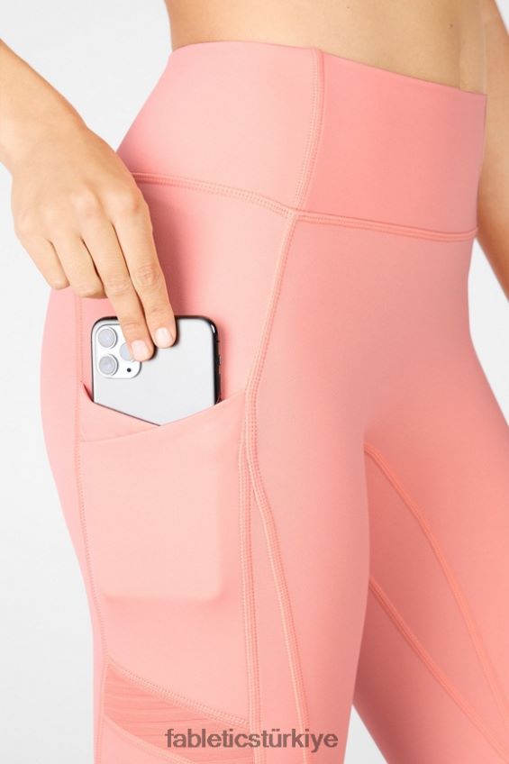 tr Fabletics kadınlar her yerde motion365 yüksek belli moto 7/8 tayt çiçek 40R06B1236