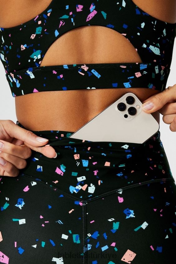 tr Fabletics kadınlar her yerde motion365+ yüksek belli tayt siyah mozaik 40R06B944