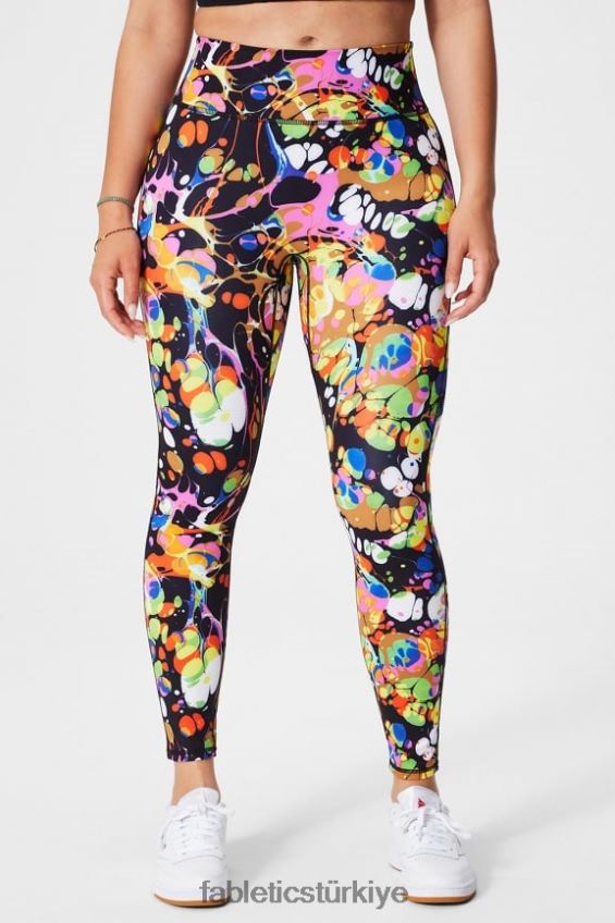 tr Fabletics kadınlar her yerde motion365+ yüksek belli tayt siyah sürekli değişen 40R06B937