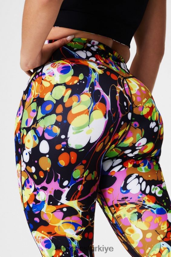 tr Fabletics kadınlar her yerde motion365+ yüksek belli tayt siyah sürekli değişen 40R06B937