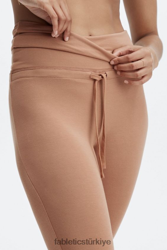 tr Fabletics kadınlar lüks büzme ipli tayt sürüklenme manzarası 40R06B1240