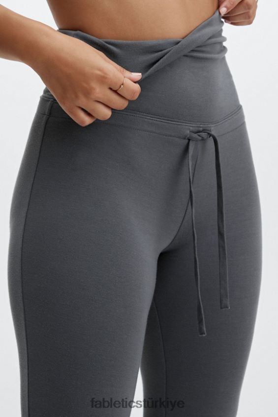 tr Fabletics kadınlar lüks büzme ipli tayt ütü 40R06B1242