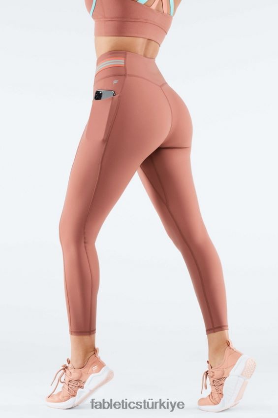 tr Fabletics kadınlar motion365 yüksek belli 7/8 tayt toprak/havuz/mercan pus 40R06B1160