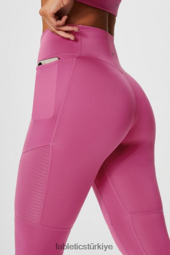 tr Fabletics kadınlar motion365+ yüksek belli moto tayt pembe yanaklar 40R06B1026