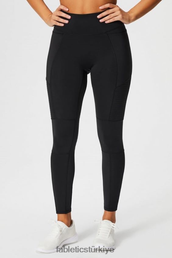 tr Fabletics kadınlar motion365+ yüksek belli moto tayt siyah 40R06B1028