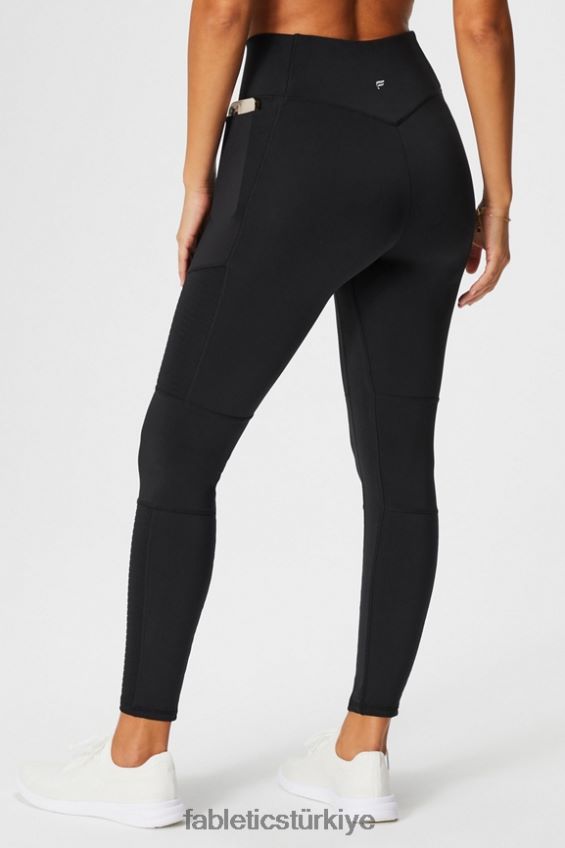 tr Fabletics kadınlar motion365+ yüksek belli moto tayt siyah 40R06B1028