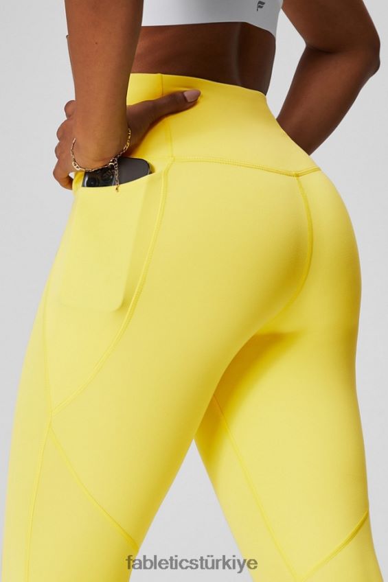 tr Fabletics kadınlar oasis pureluxe hw crossover 7/8 tayt güneşli gün 40R06B929