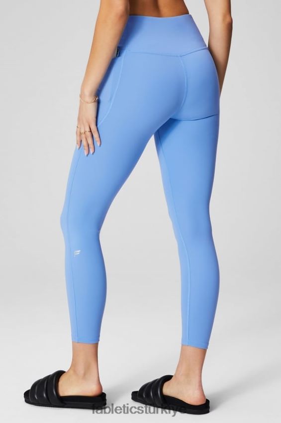 tr Fabletics kadınlar oasis pureluxe hw crossover 7/8 tayt sörf mavisi 40R06B947