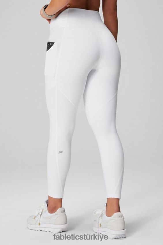 tr Fabletics kadınlar oasis pureluxe yüksek belli 7/8 tayt 47 klasik beyaz 40R06B782
