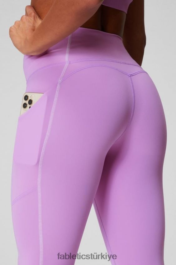 tr Fabletics kadınlar oasis pureluxe yüksek belli 7/8 tayt 48 kristal mağara/leylak fısıltısı 40R06B783