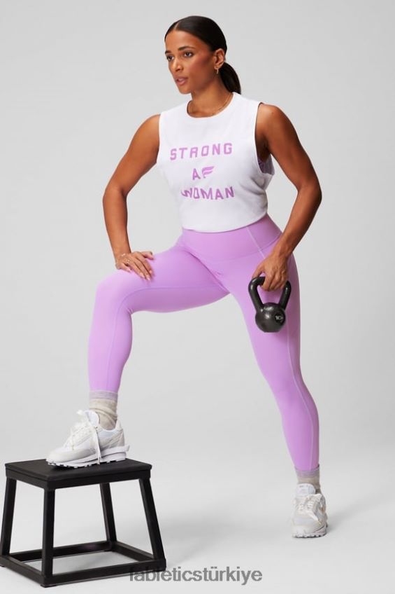 tr Fabletics kadınlar oasis pureluxe yüksek belli 7/8 tayt 48 kristal mağara/leylak fısıltısı 40R06B783