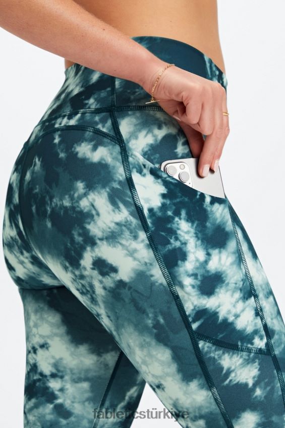 tr Fabletics kadınlar oasis pureluxe yüksek belli 7/8 tayt 52 mağara magması 40R06B806