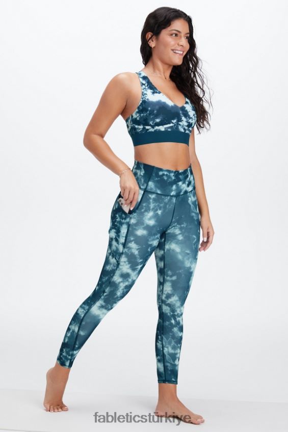 tr Fabletics kadınlar oasis pureluxe yüksek belli 7/8 tayt 52 mağara magması 40R06B806