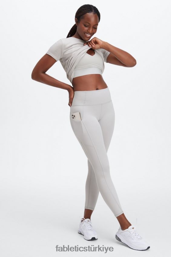 tr Fabletics kadınlar oasis pureluxe yüksek belli 7/8 tayt 52 mineral gri 40R06B805