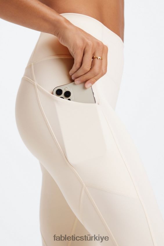 tr Fabletics kadınlar oasis pureluxe yüksek belli 7/8 tayt 52 yulaf 40R06B803