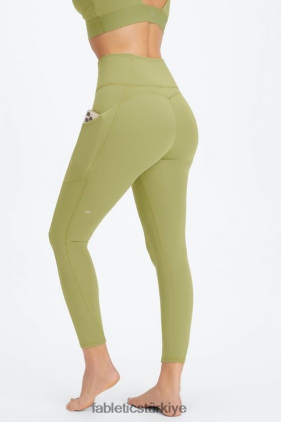 tr Fabletics kadınlar oasis pureluxe yüksek belli 7/8 tayt 53 orman yosunu 40R06B809