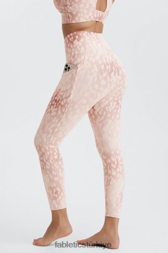 tr Fabletics kadınlar oasis pureluxe yüksek belli 7/8 tayt 54 kum benekli 40R06B817