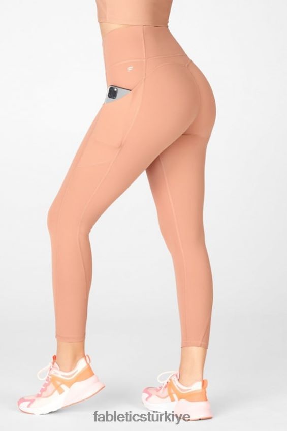 tr Fabletics kadınlar oasis pureluxe yüksek belli 7/8 tayt 55 akçaağaç odunu 40R06B822